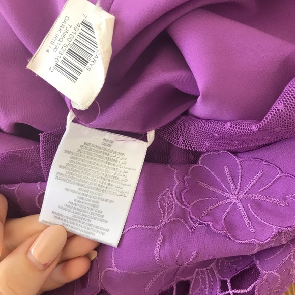 Beautiful BCBG 3D flower dress - Picture 6 of 8